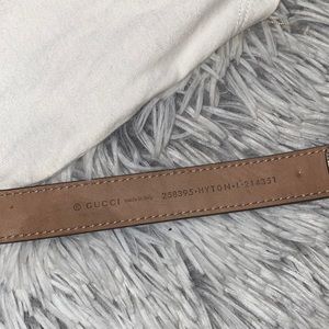 Girls Gucci Belt and Shirt
